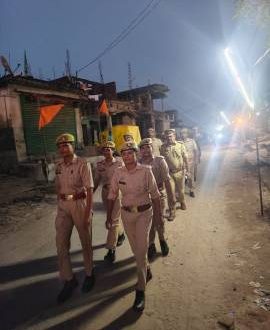 दुर्गा पूजा और दशहरा को लेकर पुलिस अलर्ट