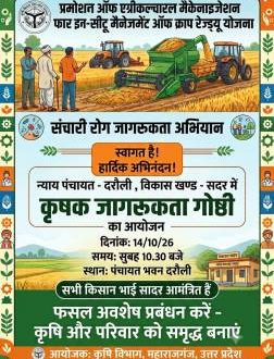 फसल अवशेष जलाने से बचें, आधुनिक कृषि अपनाएं