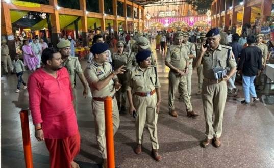 लेहड़ा देवी मंदिर पर DIG की नजर, सुरक्षा में चूक न हो